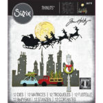 SIZZIX THINLITS CUT PUNCHES - CHRISTMAS MAGIC
