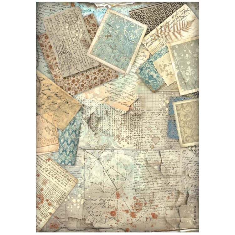 STAMPERIA ALTEREGO PAPER SELECTION 6PCS. A4 DFSA4XAE - Image 2