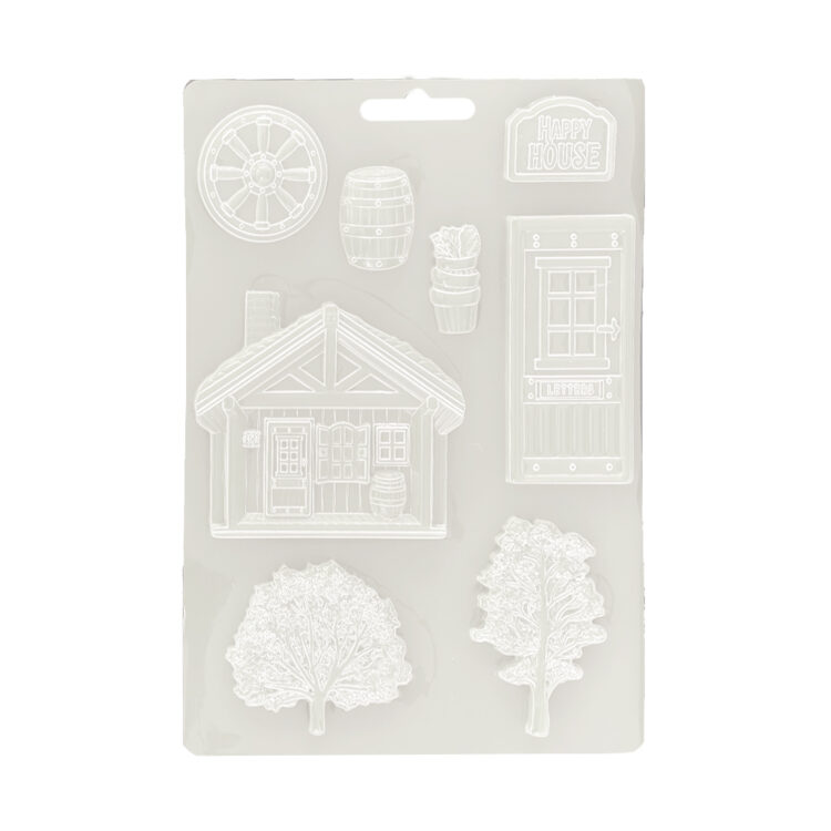 STAMPERIA ALTEREGO COTTAGE SOFT MOULD A5 -K3PTA5666 - Image 2