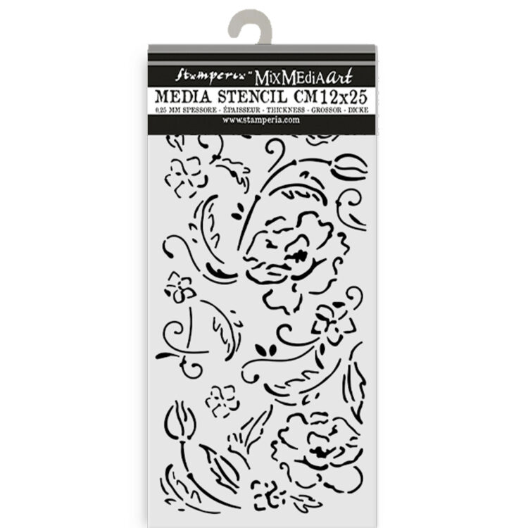 STAMPERIA OLD LACE - PATTERN 12 X 25 CM - KSTDL105 - Image 2