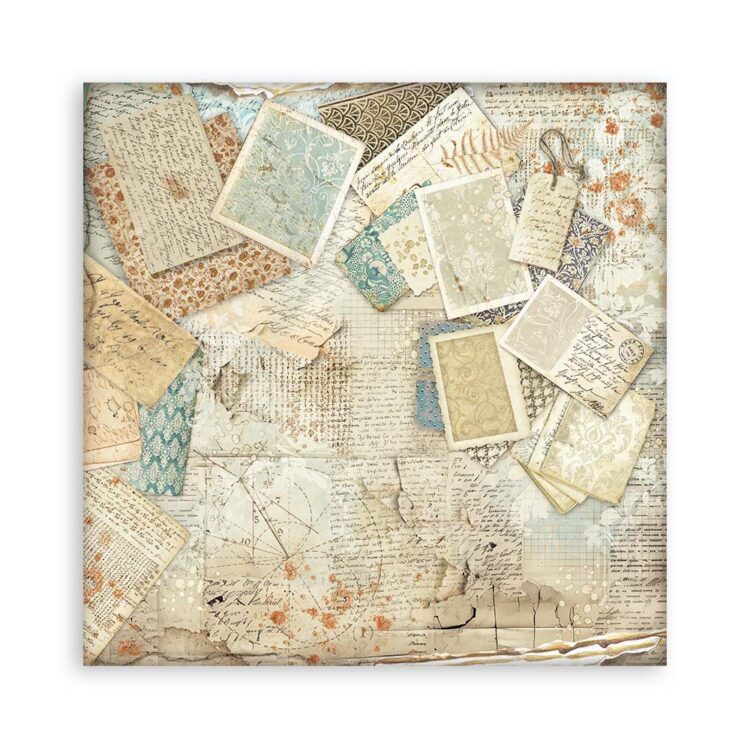 STAMPERIA ALTEREGO PAPER BLOCK 30.5/30.5 CM - SBBL161 - Image 12