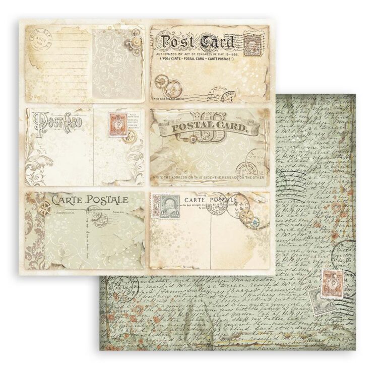 STAMPERIA ALTEREGO PAPER BLOCK 30.5/30.5 CM - SBBL162 - Image 11