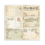 STAMPERIA ALTEREGO PAPER BLOCK 20.3/20.3 CM - SBBS117 - Image 25