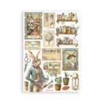 STAMPERIA ALTEREGO WASHI PAD 8 SHEETS A5 -SBW12 - Image 7