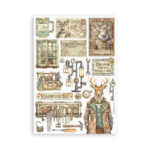 STAMPERIA ALTEREGO WASHI PAD 8 SHEETS A5 -SBW12 - Image 6