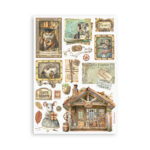 STAMPERIA ALTEREGO WASHI PAD 8 SHEETS A5 -SBW12 - Image 5