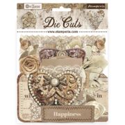 STAMPERIA OLD LACE CARDBOARD FIGURINES 46 PCS. DFLDC107