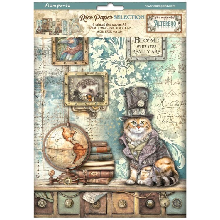 full_DFSA4XAE_1 STAMPERIA ALTEREGO PAPER SELECTION 6PCS. A4 DFSA4XAE - Image 1