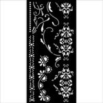 STAMPERIA OLD LACE - PATTERN 12 X 25 CM - KSTDL104
