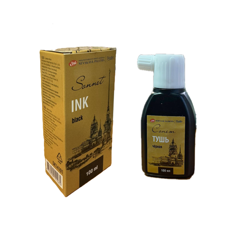 141101 SONNET INK BLACK 100 ML-DK14101 - Image 1