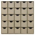 DECOPATCH PAPIER-MÂCHÉ BOXES 5X25X25CM HD018O