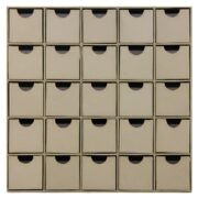 DECOPATCH PAPIER-MÂCHÉ BOXES 5X25X25CM HD018O