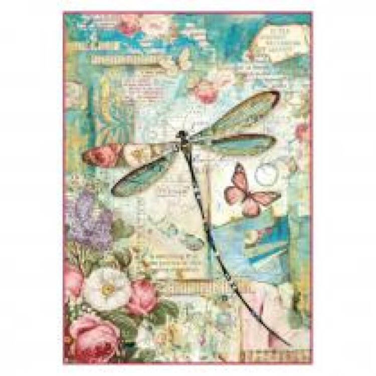 DFSA4309 STAMPERIA DECOUPAGE RICE PAPER A4 - DFSA4309 - Image 1