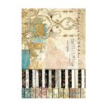 STAMPERIA MUSIC DECOUPAGE PAPER 8PCS. A6 DFSAK6033 - Image 8