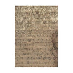STAMPERIA MUSIC DECOUPAGE PAPER 8PCS. A6 DFSAK6033 - Image 2