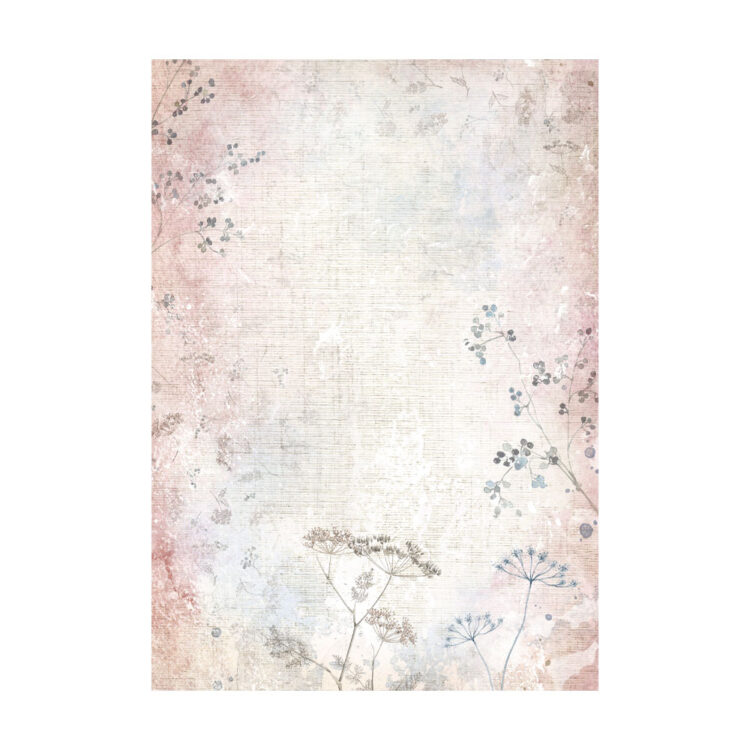 STAMPERIA DEWDROPS DECOUPAGE PAPER 8PCS. A6 DFSAK6034 - Image 2