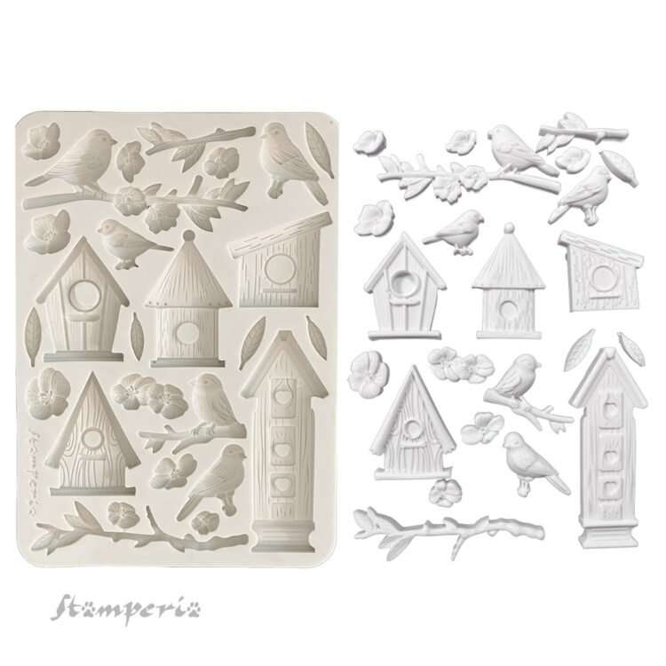 STAMPERIA DEWDROPS SILICONE MOLD KACMA546 - Image 2