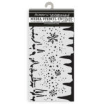 STAMPERIA DEWDROPS PATTERN 12 X 25 CM - KSTDL109 - Image 2