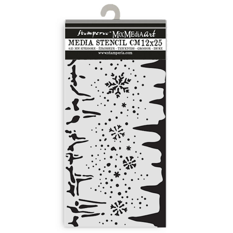 STAMPERIA DEWDROPS PATTERN 12 X 25 CM - KSTDL109 - Image 2