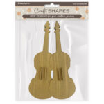 STAMPERIA MUSIC MDF ELEMENTS MUSIC VIOLIN - KLSM28