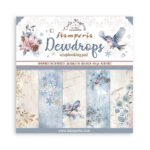 STAMPERIA DEWDROPS PAPER BLOCK 20.3/20.3 CM - SBBS119