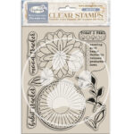 STAMPERIA DEWDROPS SILICONE PRINTING 14/18CM - WTK205