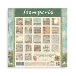 STAMPERIA ART OF TRAVELLING BLOCK 20.3/20.3 CM -SBBSXB07 - Image 10