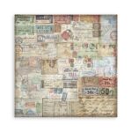 STAMPERIA ART OF TRAVELLING BLOCK 20.3/20.3 CM -SBBSXB07 - Image 6