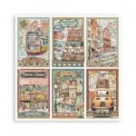 STAMPERIA ART OF TRAVELLING BLOCK 20.3/20.3 CM -SBBSXB07 - Image 5