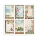 STAMPERIA ART OF TRAVELLING BLOCK 20.3/20.3 CM -SBBSXB07 - Image 4