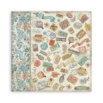 STAMPERIA ART OF TRAVELLING BLOCK 20.3/20.3 CM -SBBSXB07 - Image 3