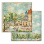 STAMPERIA ART OF TRAVELLING CARDBOARD 30.5/30.5CM - SBB1043