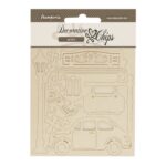 STAMPERIA ART OF TRAVELLING BEER CARTON 14/14CM - SCB250