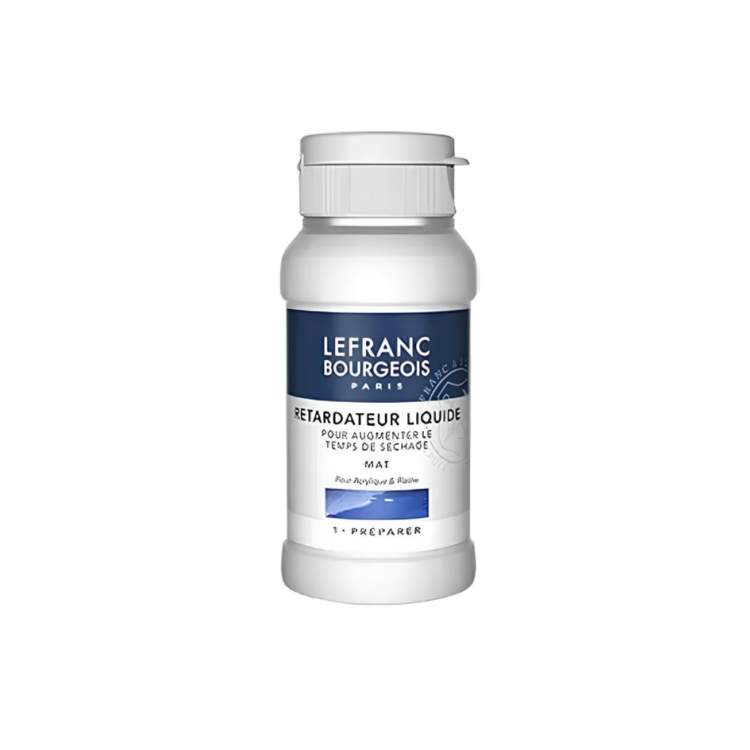 300677 L&B RETARDER LIQUIDE ACRYLIC PAINT RETARDER 120ML MAT - Image 1