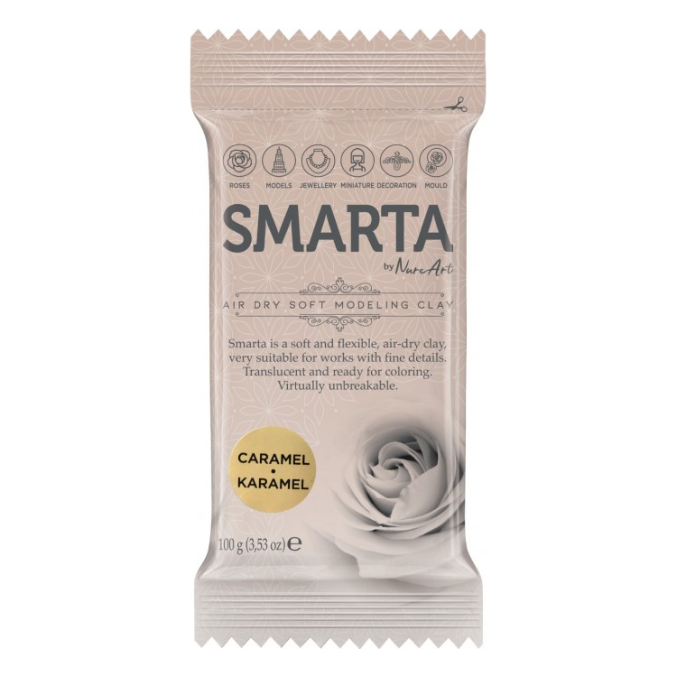 612963 SMARTA SELF-DRYING CLAY 100 G - CARAMEL 34 - Image 1