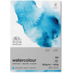 W&N WATERCOLOR SKETCHBOOK COLD PRESSED A4, 12 SHEETS, 300 G