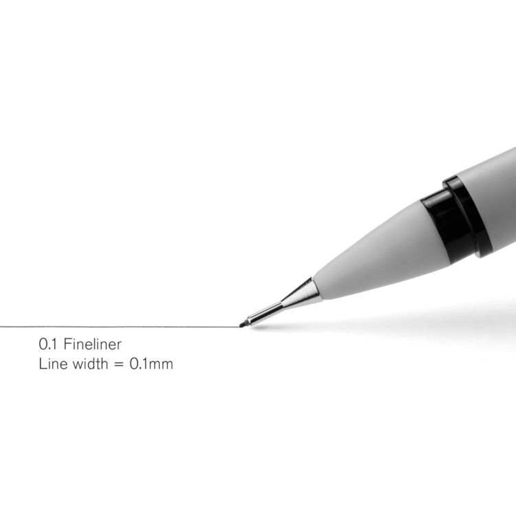 W&N FINE PENS BLACK 0.1 - Image 4