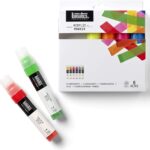 LIQUITEX ACRYLIC MARKERS SET 6X15MM - FLUORESCENTS