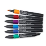 W&N PROMARKER SET OF 6 COLORS RICH TONES - Image 3