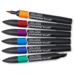 W&N PROMARKER SET OF 6 COLORS RICH TONES - Image 3