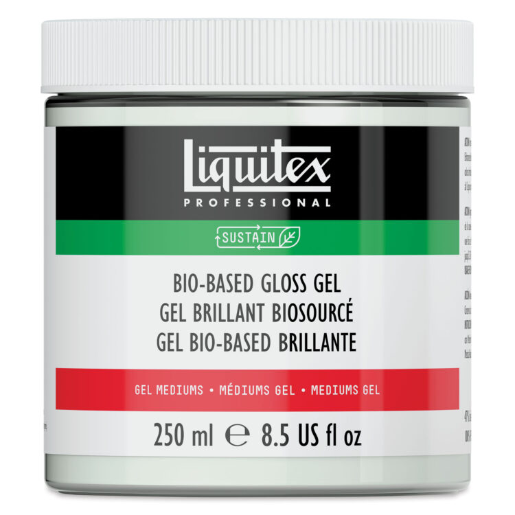 92044-0006-M-4ww LIQUITEX BIO-BASED MEDIUM 250ML GLOSS GEL - 1209 - Image 1