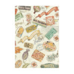 STAMPERIA ART OF TRAVELLING DECOUPAGE PAPER 8PCS A6 DFSAK6035 - Image 4