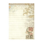 STAMPERIA ART OF TRAVELLING DECOUPAGE PAPER 8PCS A6 DFSAK6035 - Image 10
