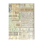 STAMPERIA ART OF TRAVELLING DECOUPAGE PAPER 8PCS A6 DFSAK6035 - Image 9