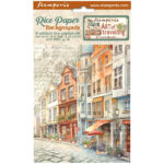 STAMPERIA ART OF TRAVELLING DECOUPAGE PAPER 8PCS A6 DFSAK6035
