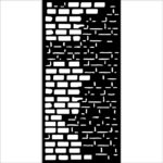 STAMPERIA ART OF TRAVELLING PATTERN 12 X 25 CM - KSTDL110