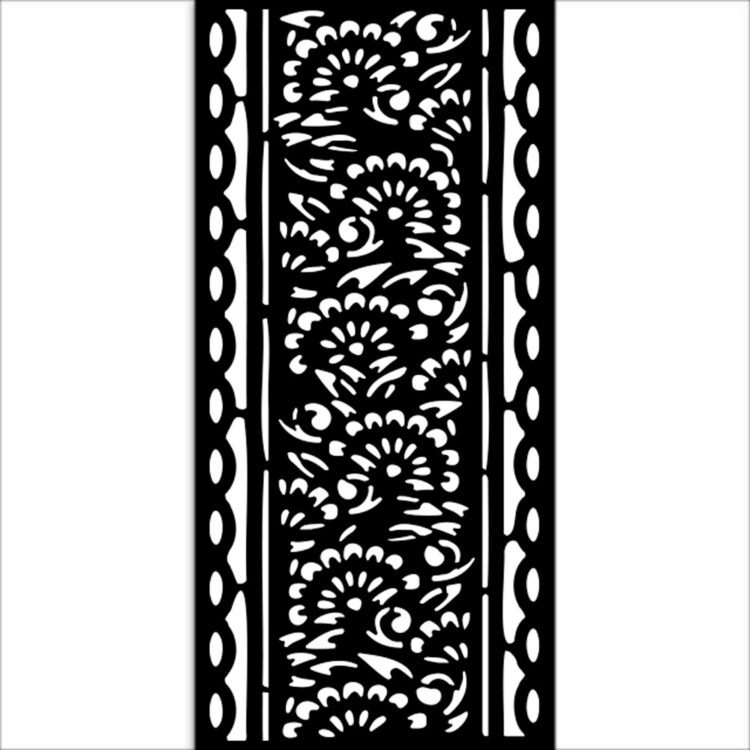 full_KSTDL111_1 STAMPERIA ART OF TRAVELLING PATTERN 12 X 25 CM - KSTDL111 - Image 1