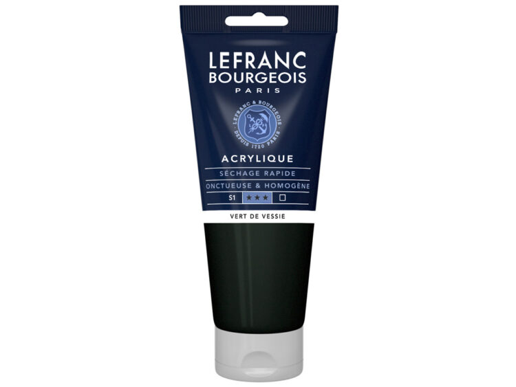 300443 L&B ACRYLIC PAINT FINE 200 ML - SAP GREEN 552 - Image 1