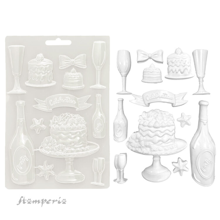 STAMPERIA MASQUERADE SOFT MOULD A5 -K3PTA5667 - Image 2