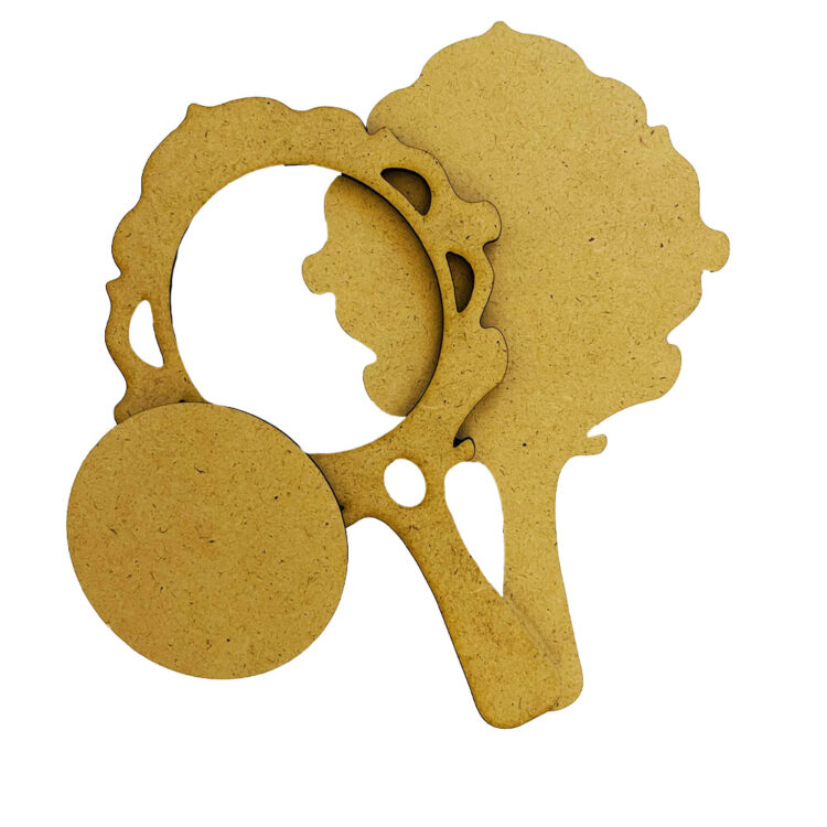 STAMPERIA MASQUERADE MDF MIRROR ELEMENTS - KLSM36 - Image 2